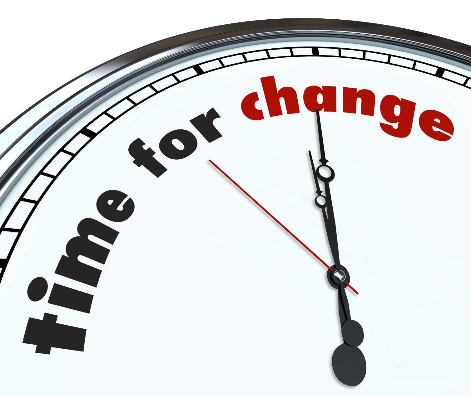 Time for change clock