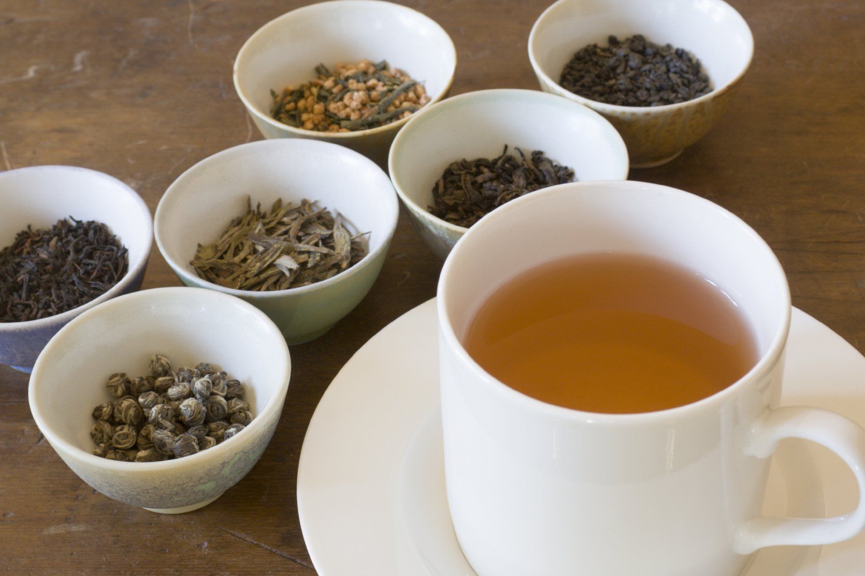 Kräuter Tees bei Entgiftungstagen