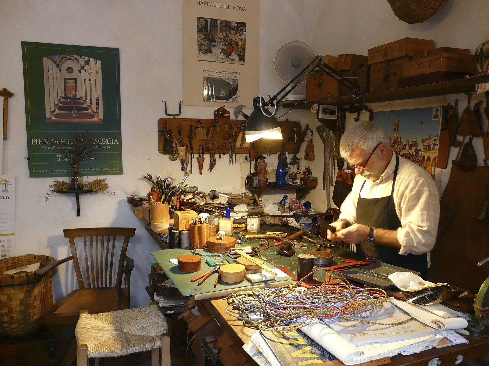 A mosaic of 4 photos depicting people engaged in various, interesting activities-1