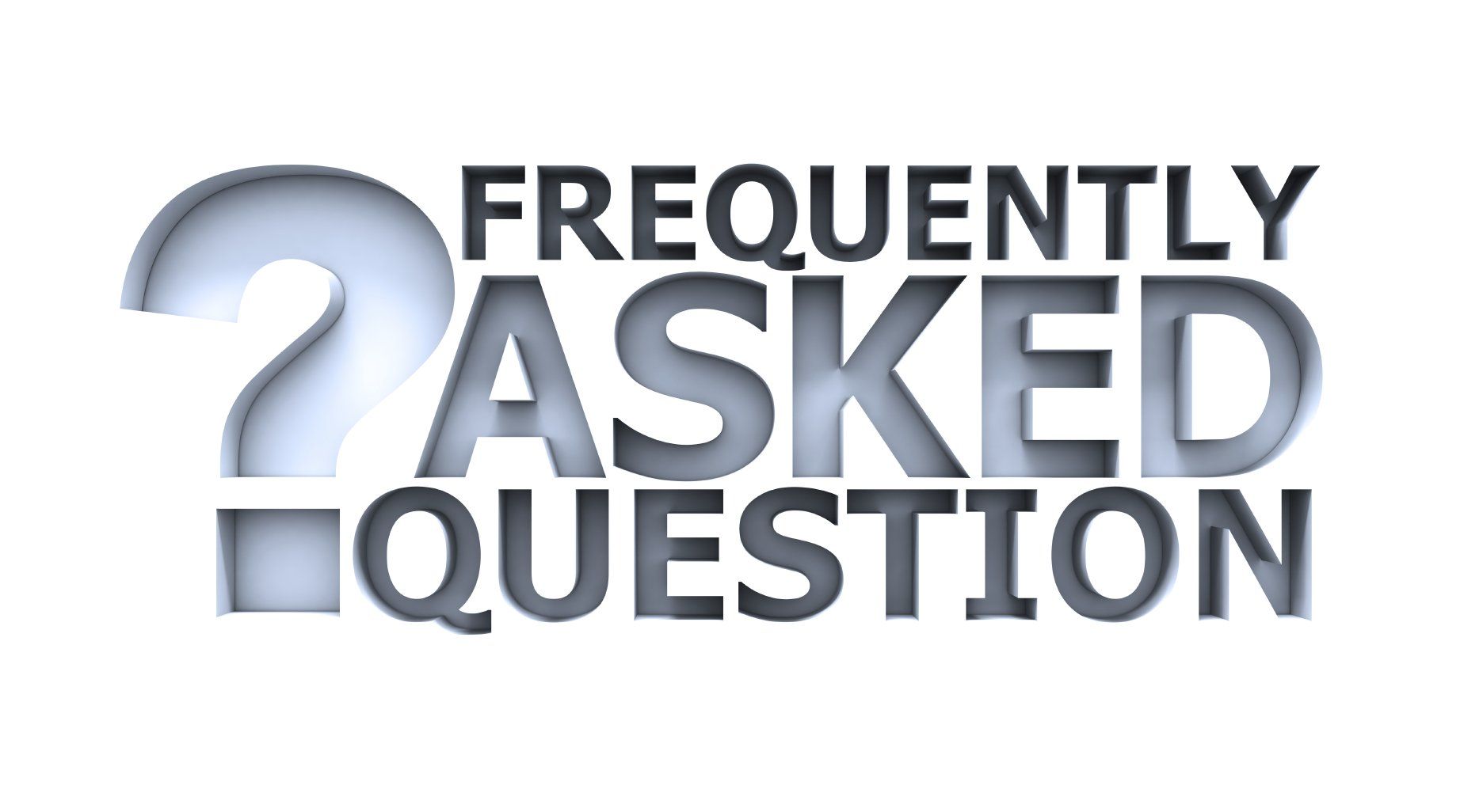 Frequently asked question graphic