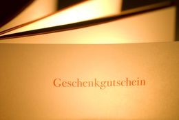 Musikschule Köln, Geschenkgutscheine