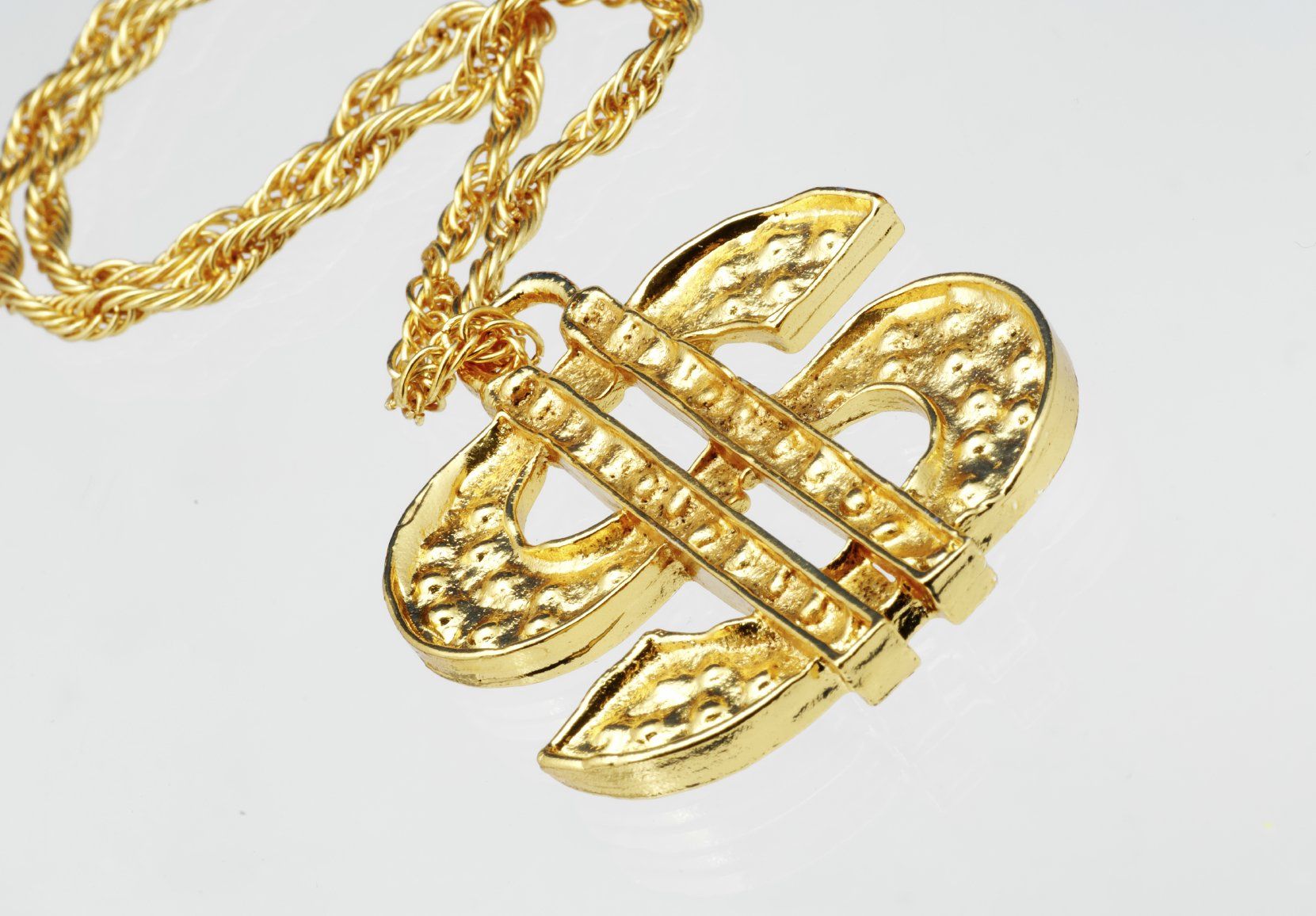 Gold money chain