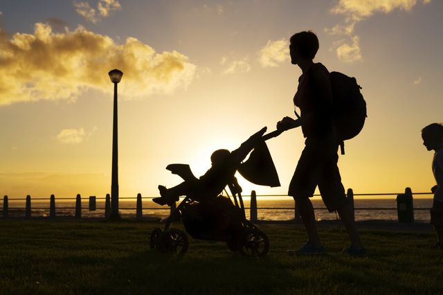 Darf man den Kinderwagen im Hausflur abstellen?