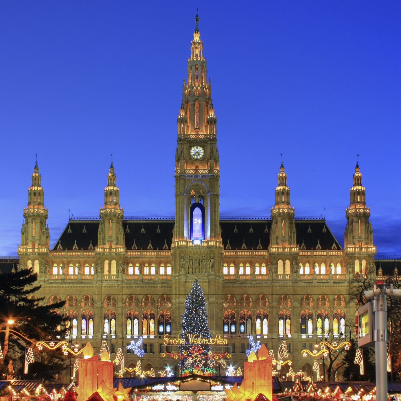 Święta na rynku w Niemczech