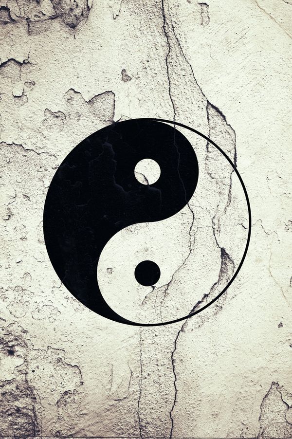 Yin und Yang in Balance