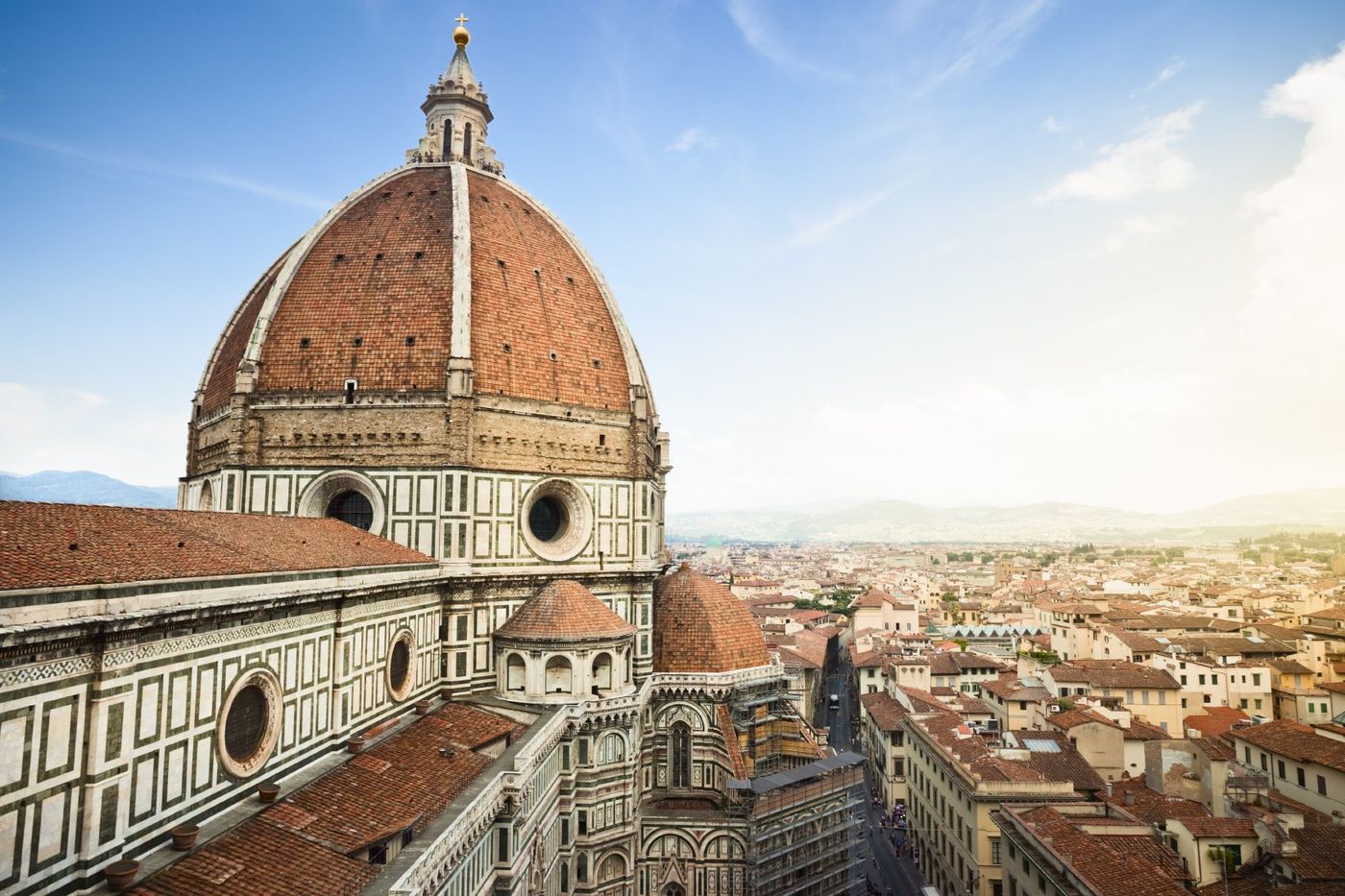 Foto panoramica di Firenze da Santa Maria del Fiore