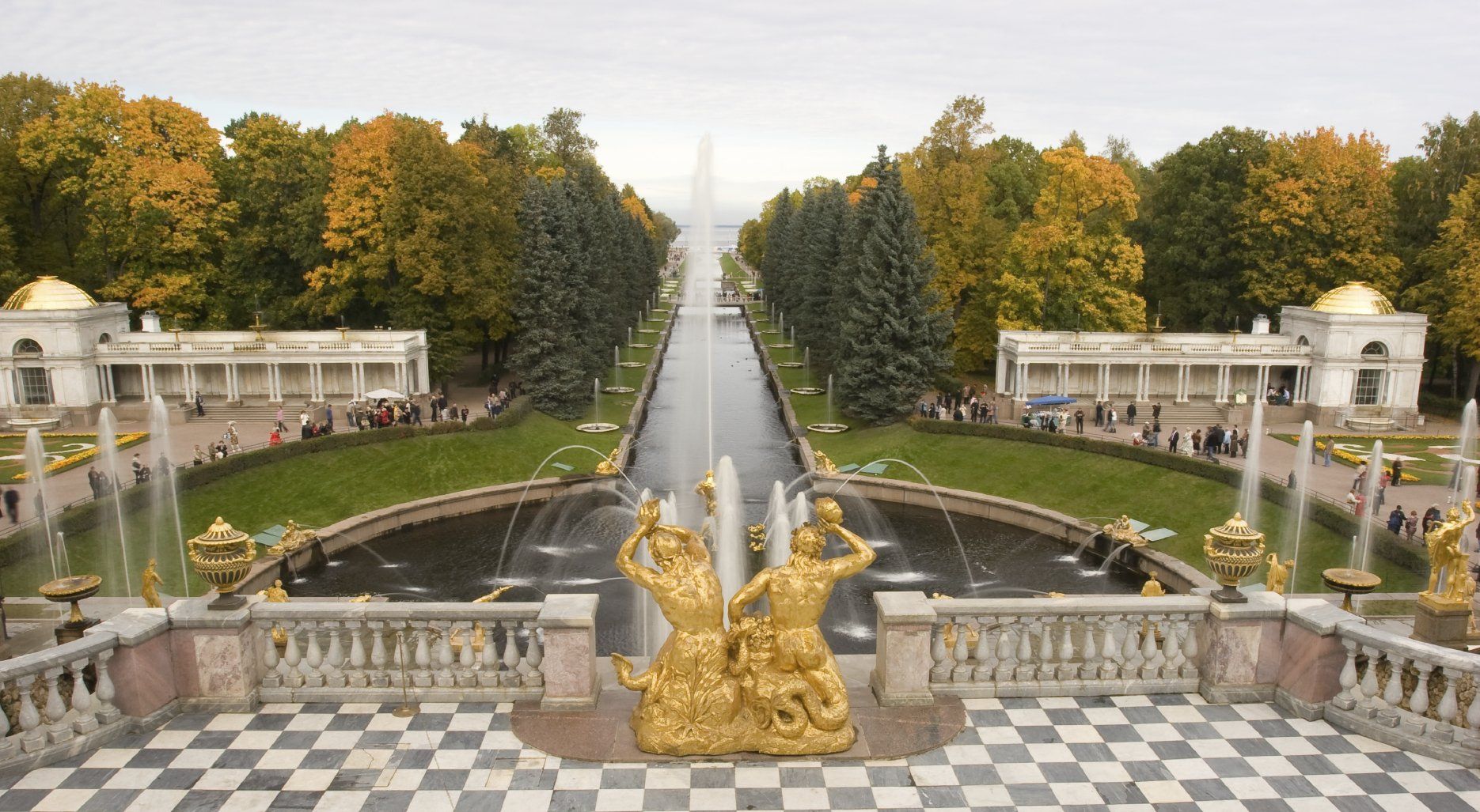 Palais à Saint Petersbourg en Russie