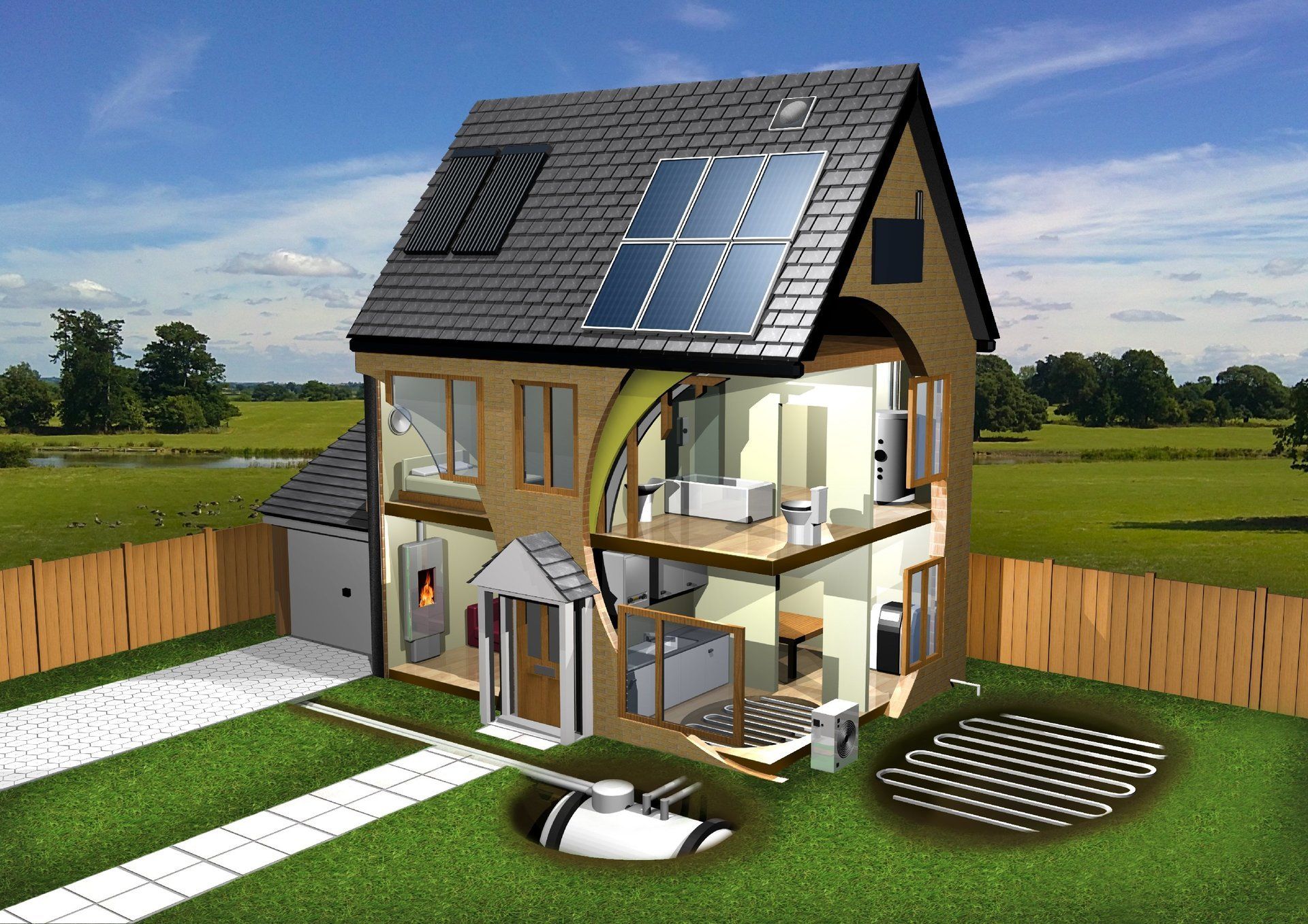 Продвинутый дом. Passive House («пассивный дом»). Пассивный энергоэффективный дом. Экологичный дом. Энергосберегающий дом.