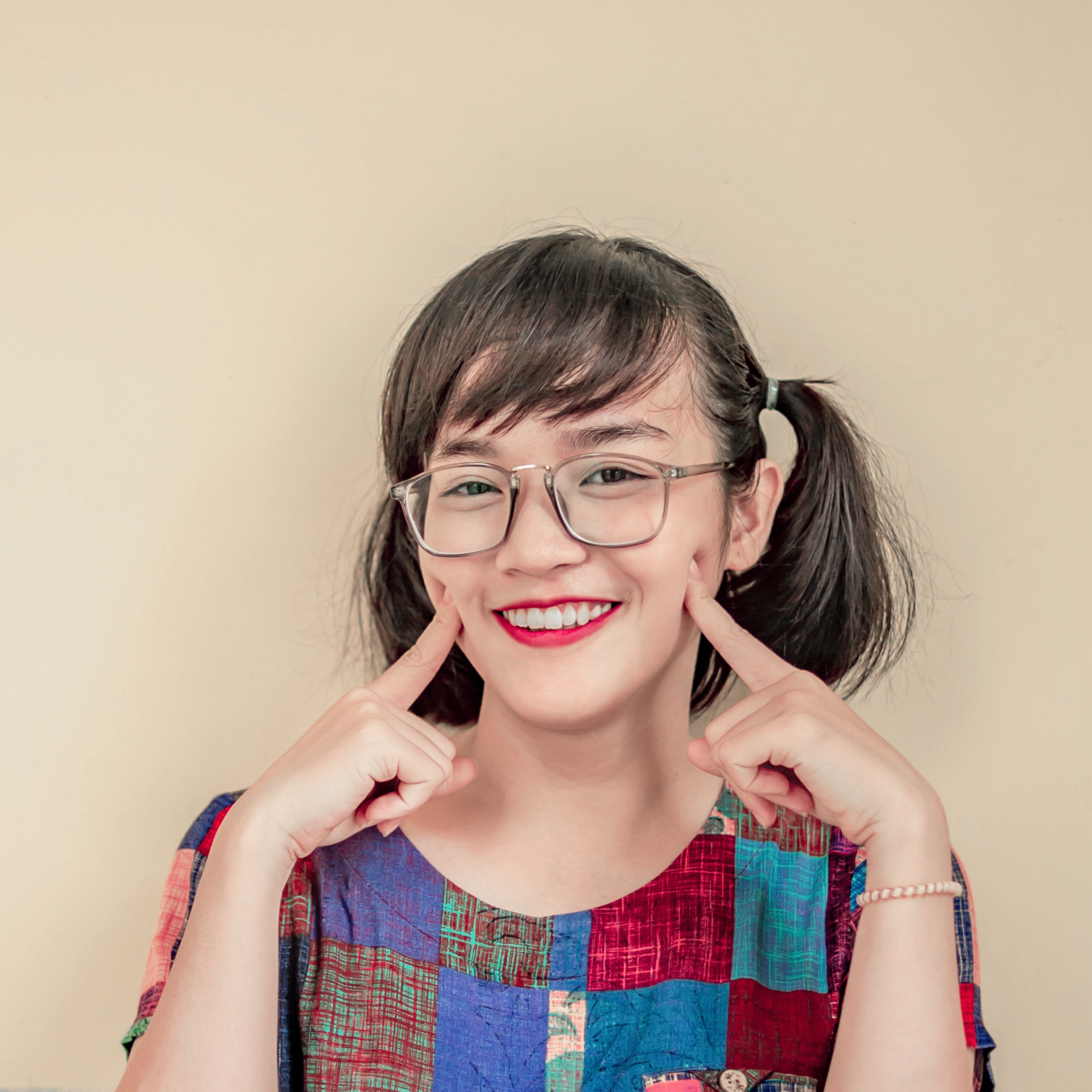 Asian Girl Smiling
