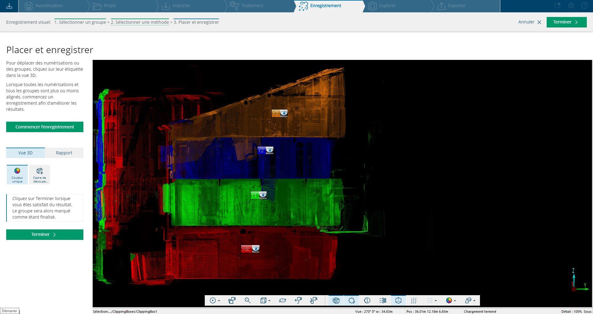 3 - VUE PAR NIVEAUX 3 - VUE PAR NIVEAUX