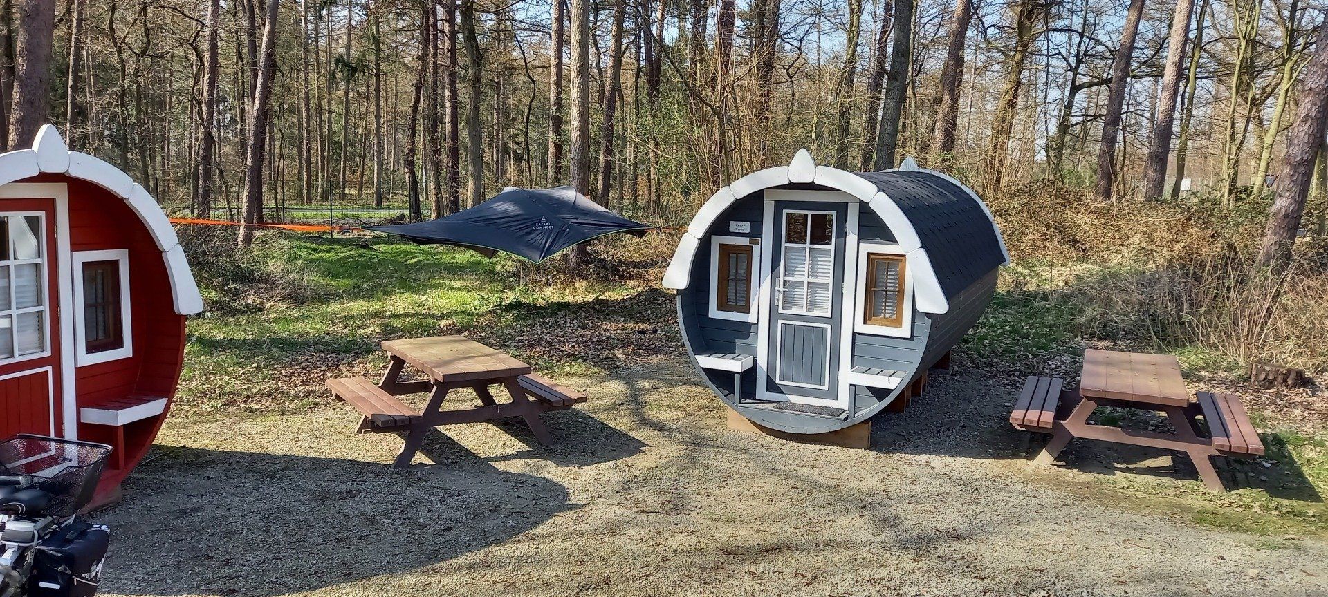 Baumzelt und Schlaffass Camping Hümmlinger Land