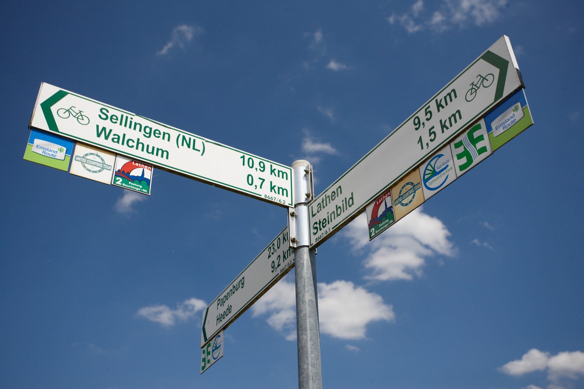 Radwegeleitsystem Emsland