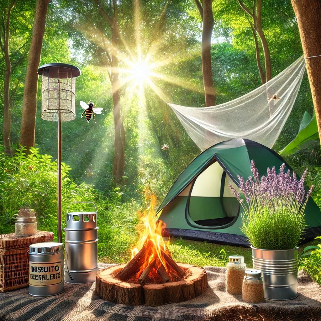 Insekten beim Campen – Was hilft gegen Mücken, Fliegen und Zecken?