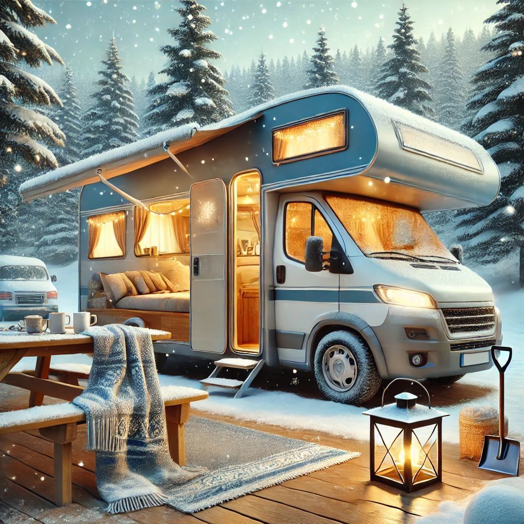 Wohnwagen winterfest machen