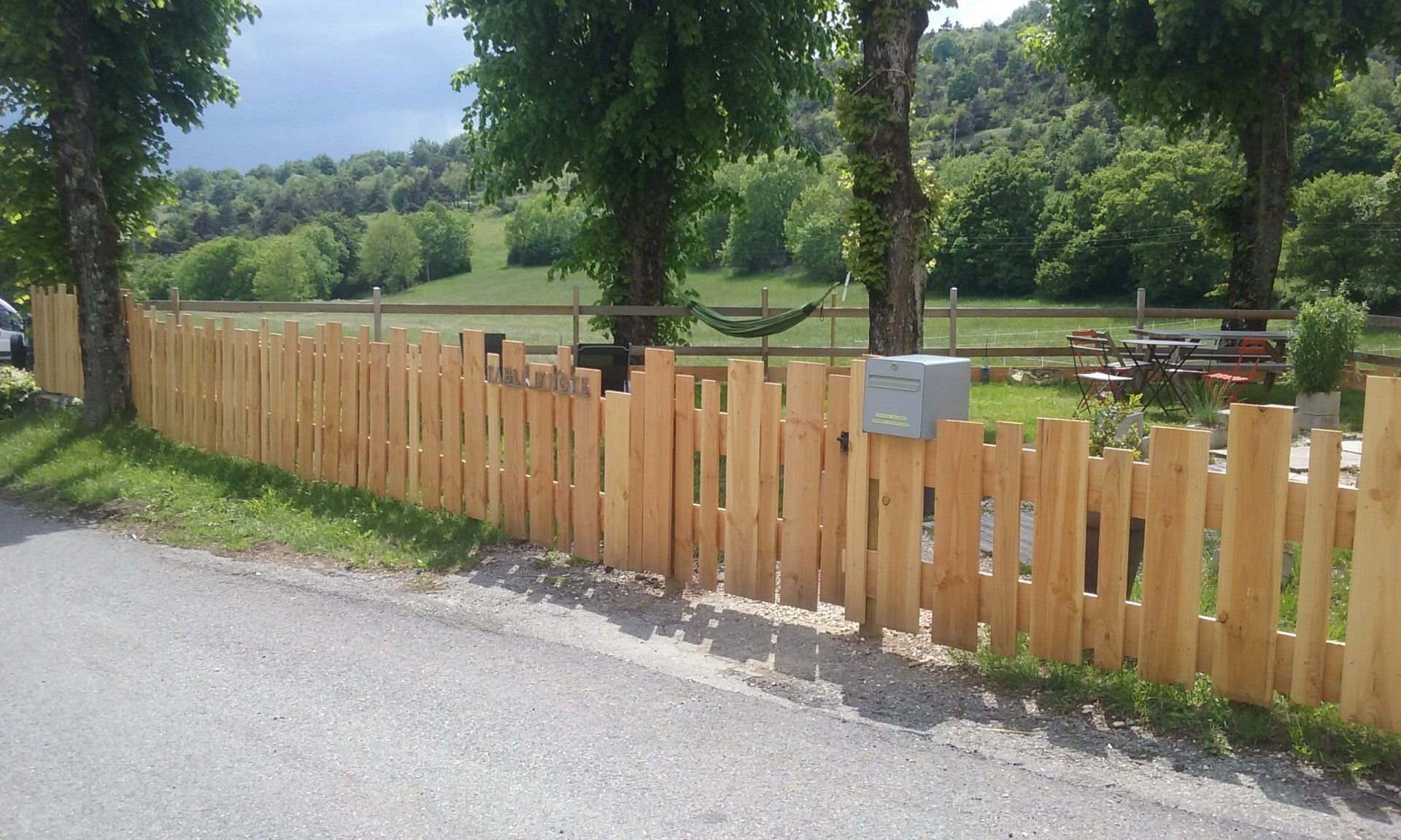 vue sur les prés de La Vacherie
