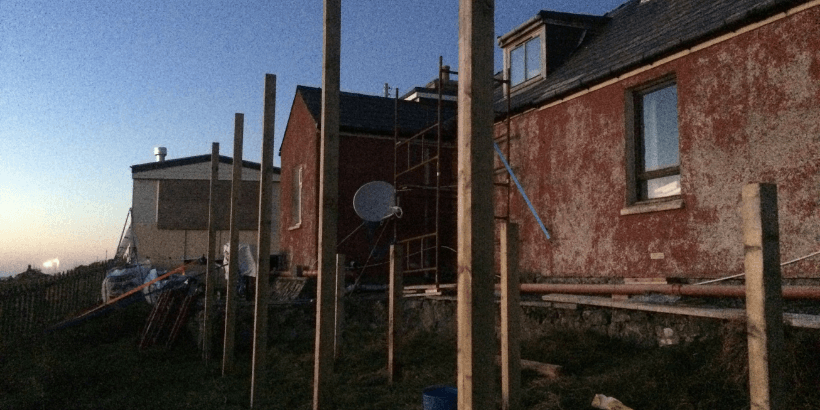 Croft House Renovations at the Isle of Harris Brewery