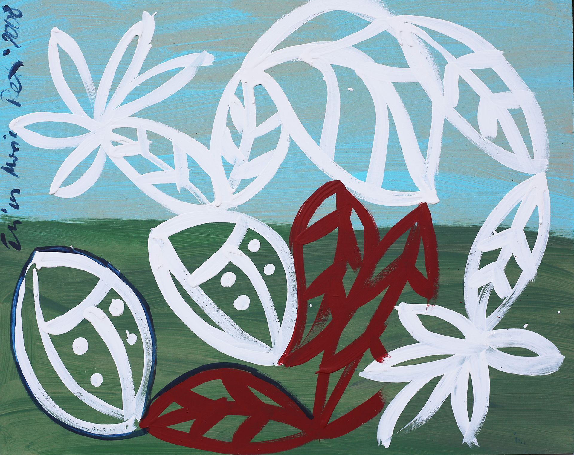 „Splätterman 1“, Elias Maria Reti, 2008. Gemälde, Acryl auf MDF (Hartfaserplatte). 50 cm. x 40 cm. Originalismus Oeuvre. „Splätterman 1“, Elias Maria Reti, 2008. Gemälde, Acryl auf MDF (Hartfaserplatte). 50 cm. x 40 cm. Originalismus Oeuvre.