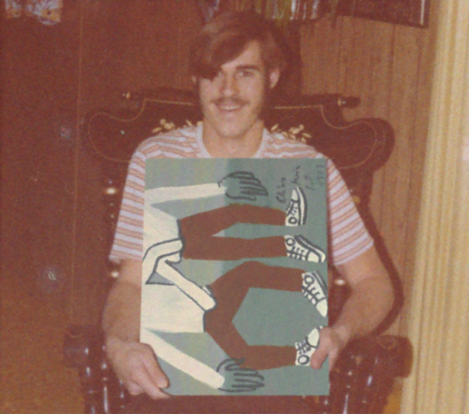 Elias Maria Reti ganz glücklich mit einem Bild ( Elias Maria Reti ganz glücklich mit einem Bild (