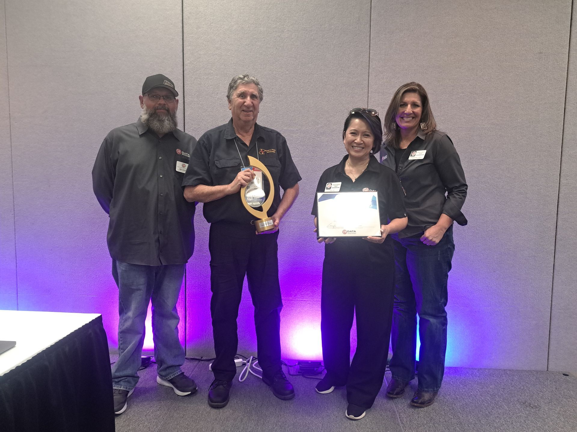 Receiving the prestigious SEMA