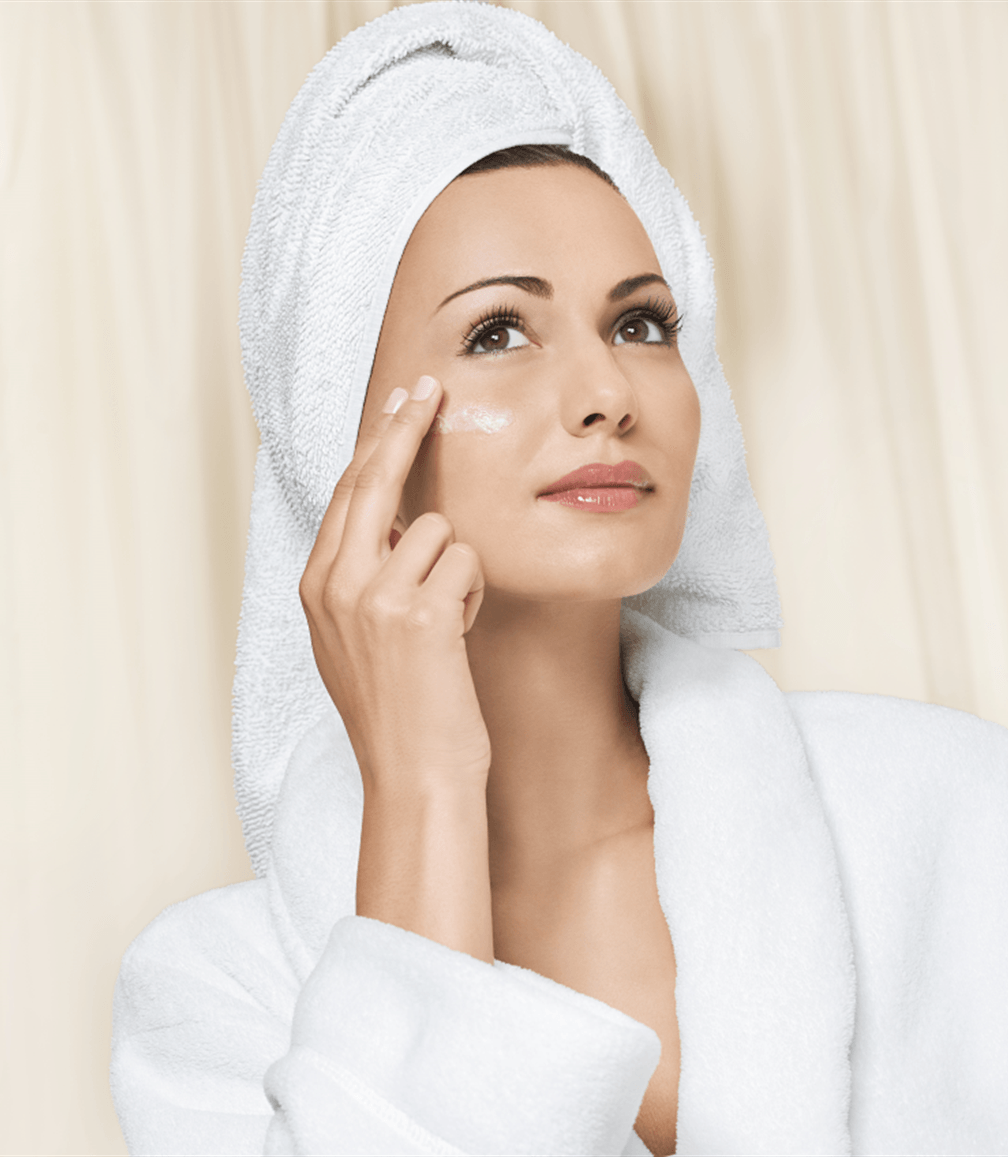 Hyaluronserum Lymphdrainage kühlende Augenmaske Augenbehadlung