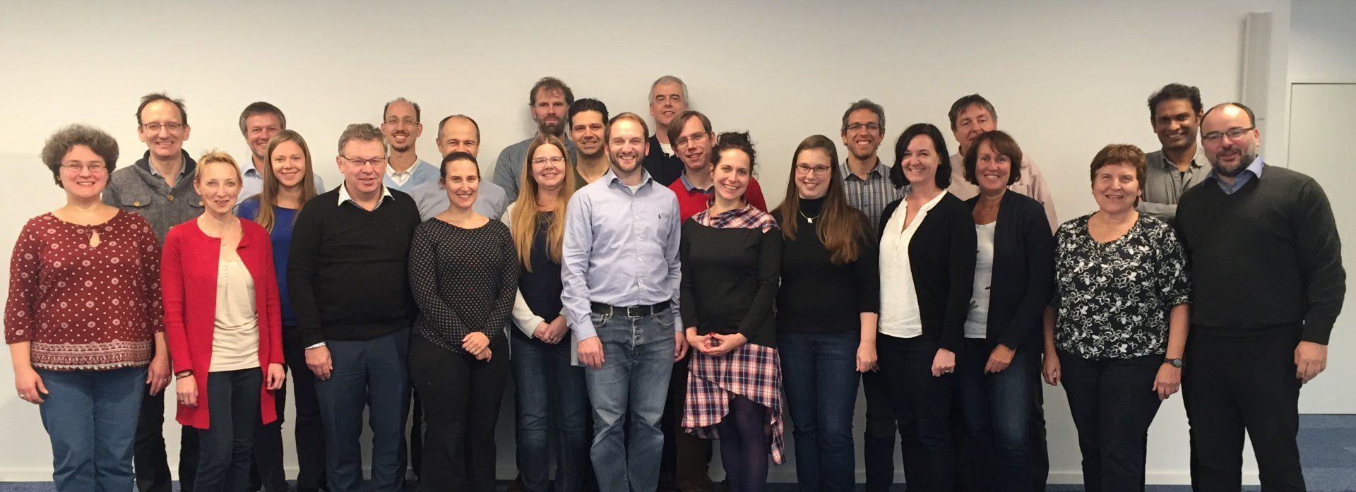 Group picture of the kick off meeting of the SPP 2127 in Frankfurt 2018
