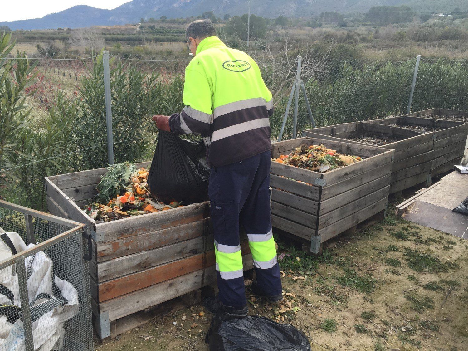 Fracción orgánica recogida por RECISA