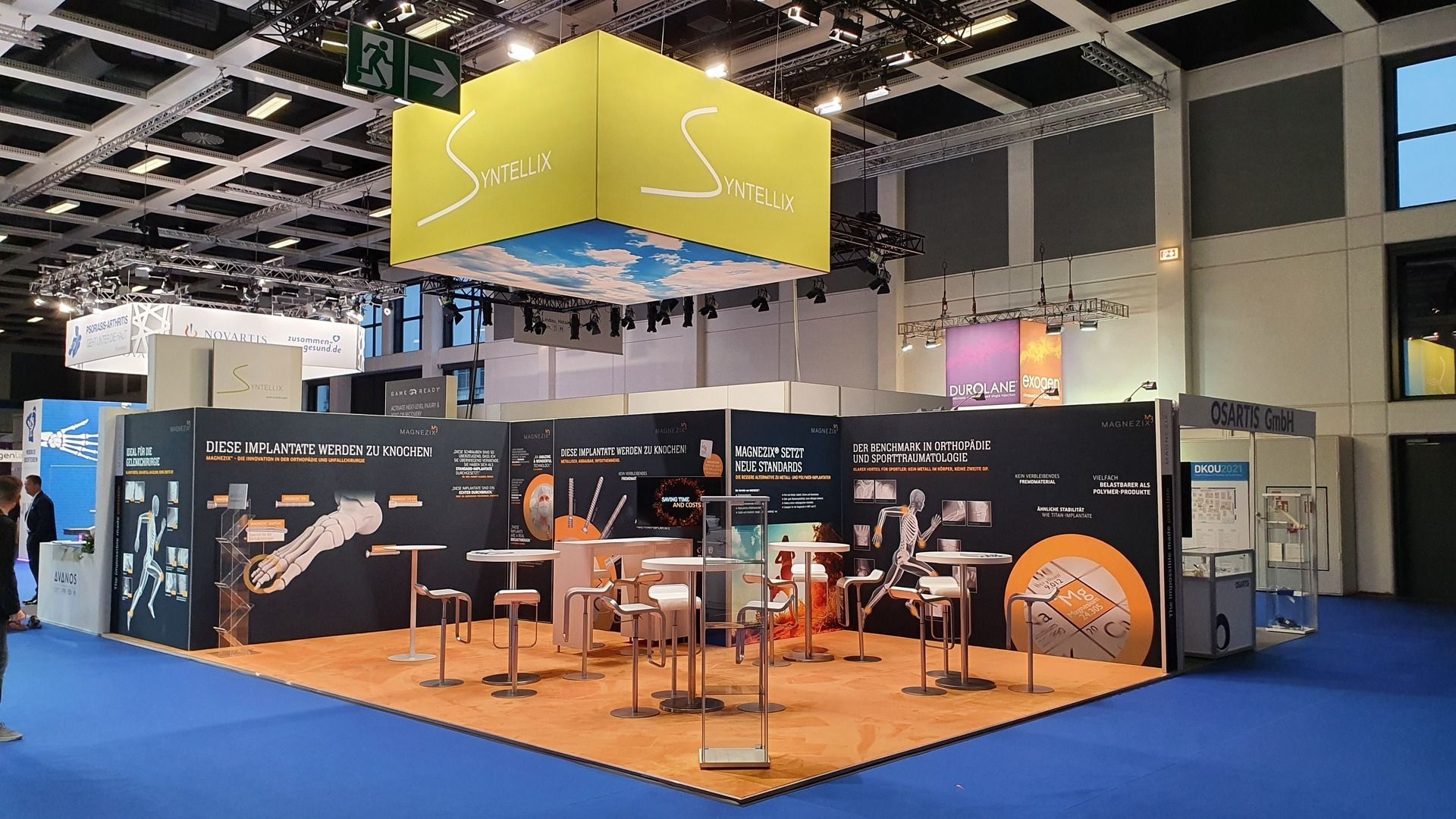 Messestand der Marke Syntelix