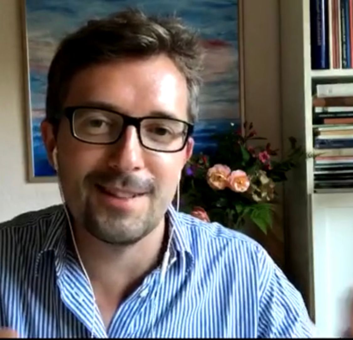 Damian Mallepree Damian Mallepree während eines Instagram-Gesprächs