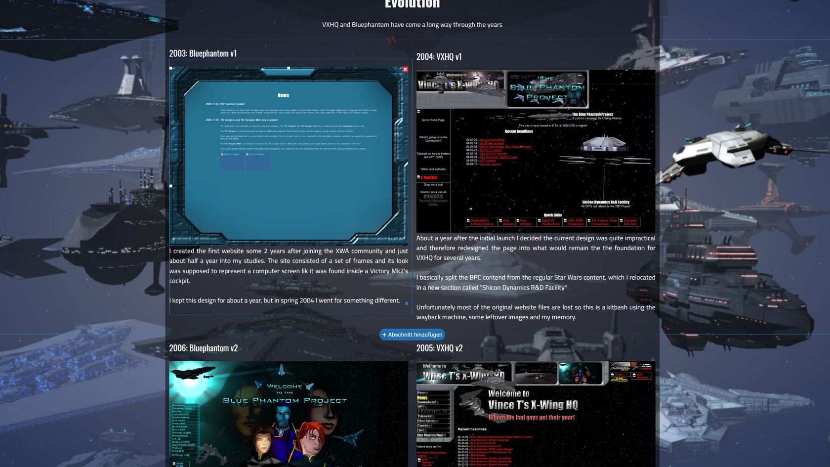 New Website Feature: The Evolution of VXHQ