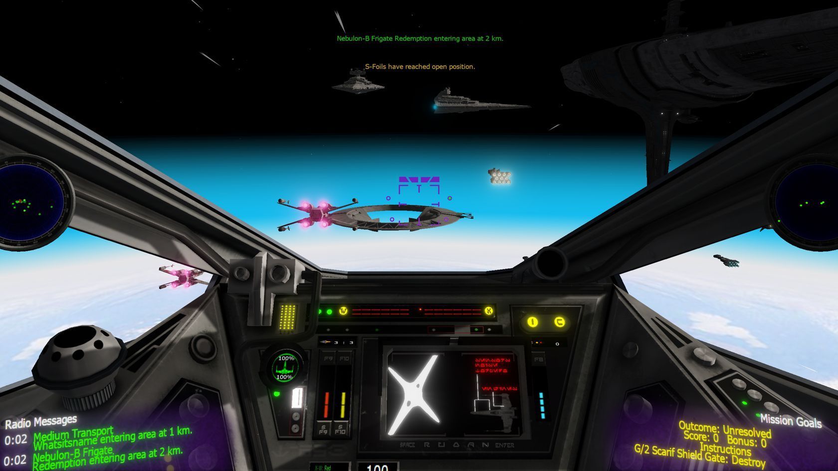 Battle over Scarif