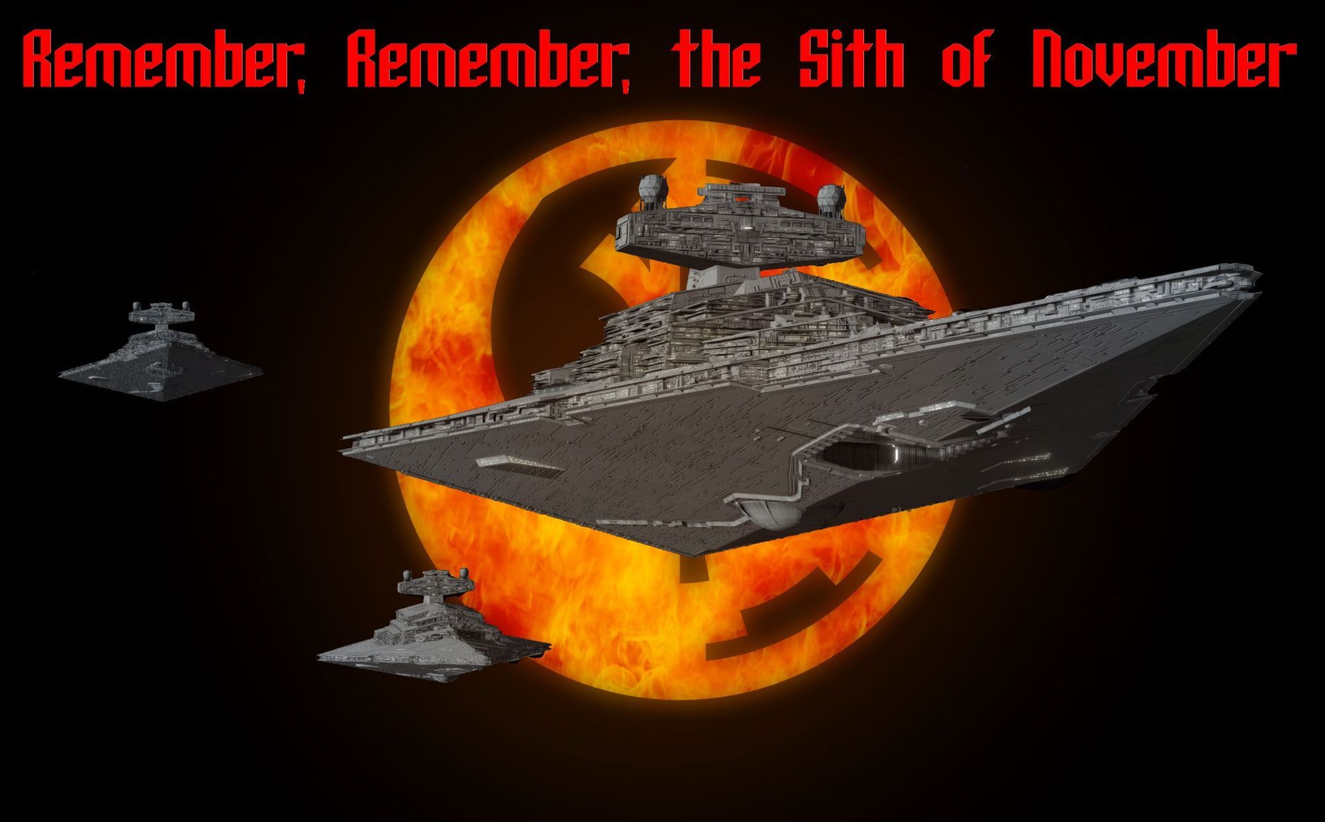 Remember, Remember the Sith of November!