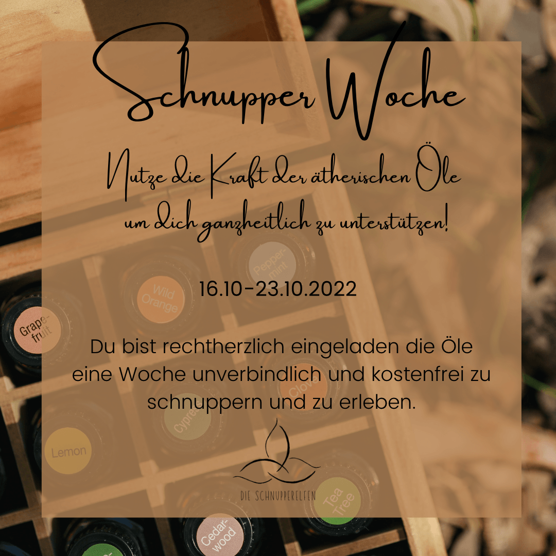 Carolin Singer Schnupper Woche