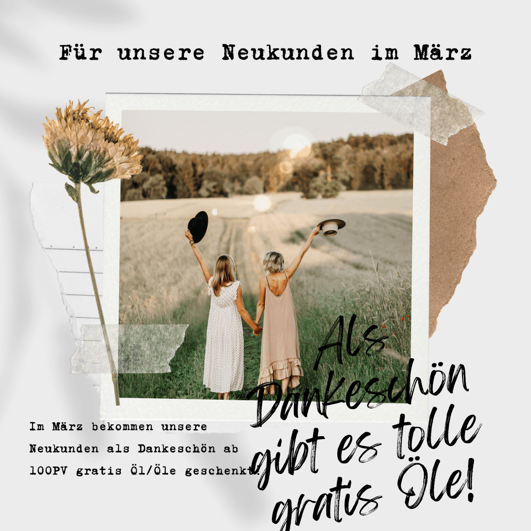 Neukunden im März Angebot im März