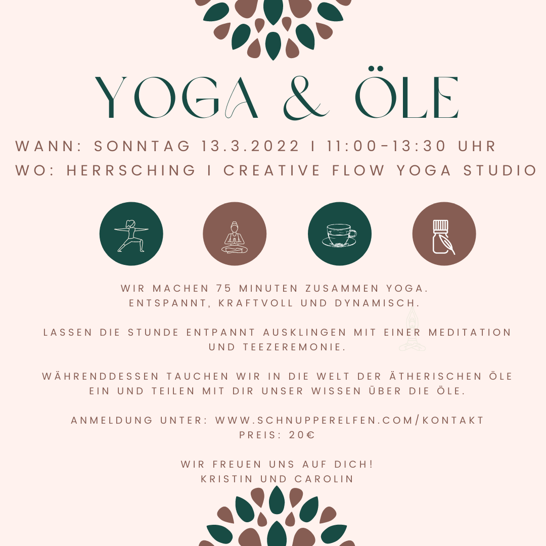 Yoga und ätherische Öle in Herrsching Yoga & Öle