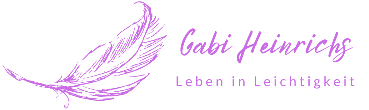 Gabi Heinrichs Logo, Leben in Leichtigkeit