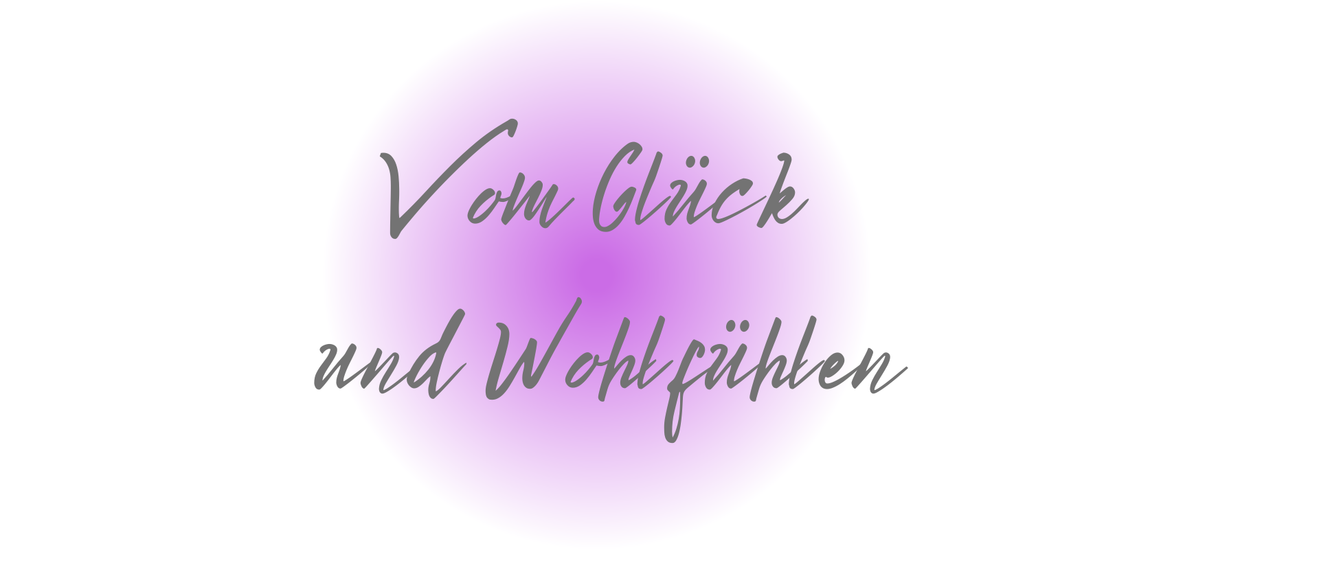 Vom Glück und Wohlfühlen, Gabi Heinrichs