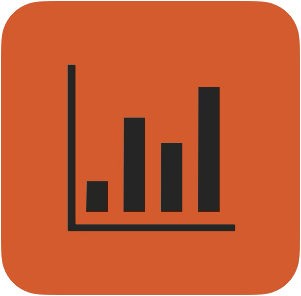 Diagramm-Symbol für evidenzbasierte Methoden