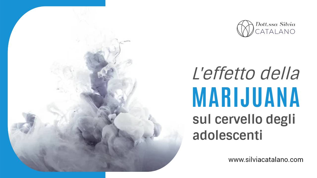 L'effetto della Marijuana sul cervello degli adolescenti