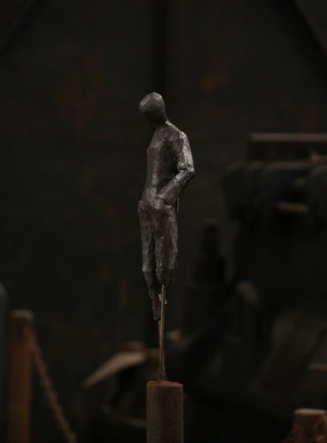 Fragment - Alumiumguss Aluminium Guss Skulptur