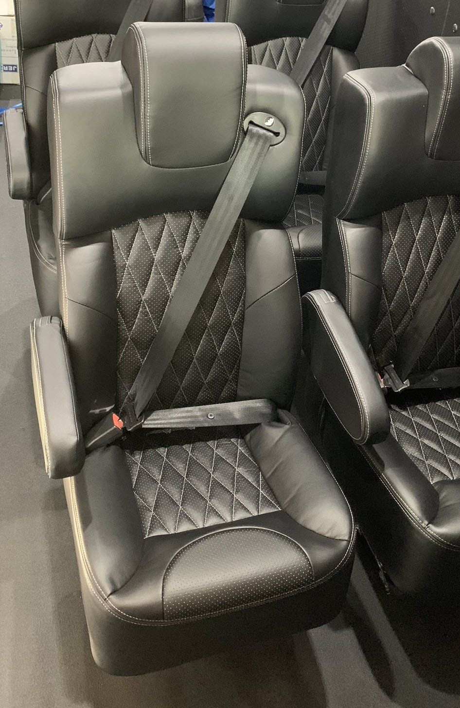 Sprinter reclining bench seat