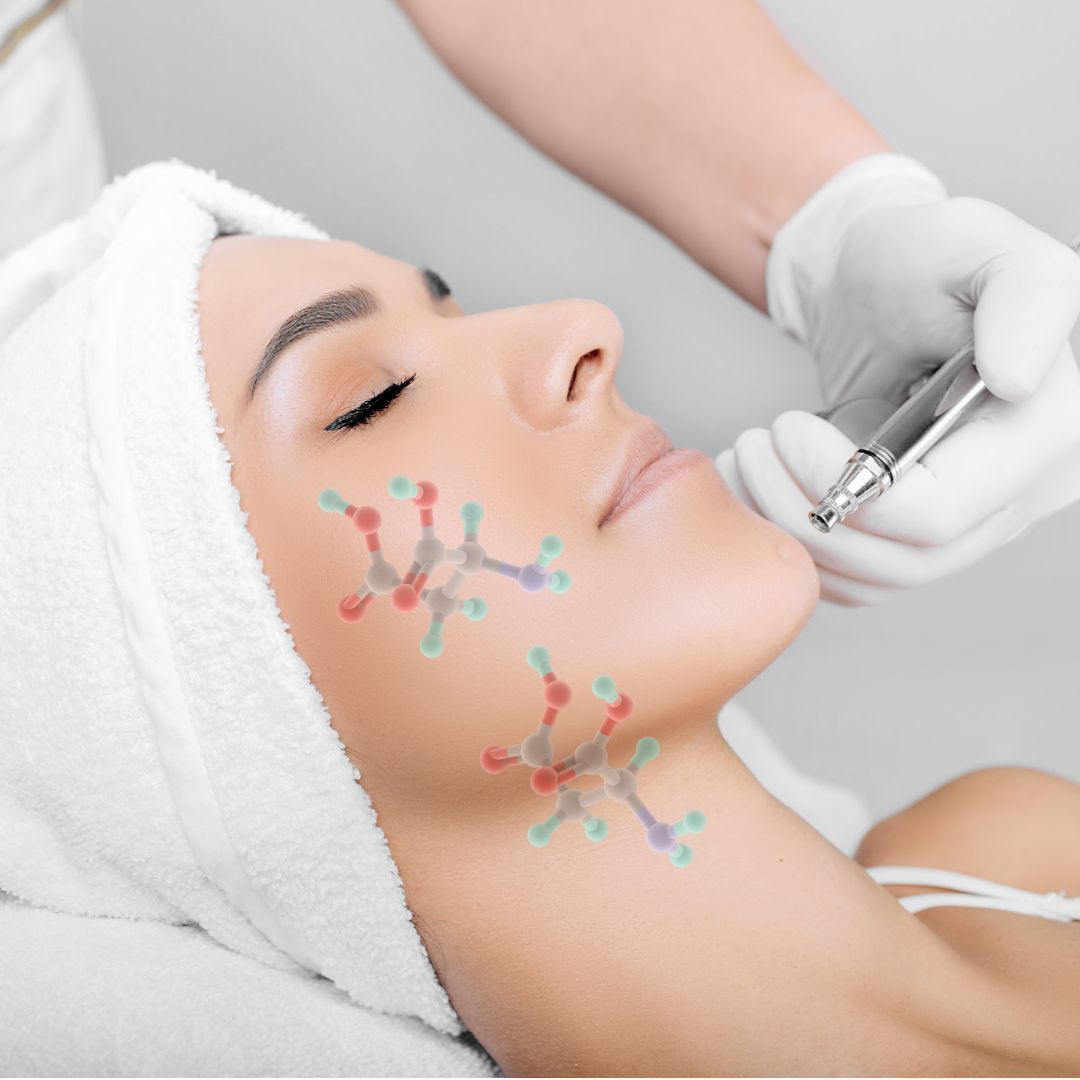 Tratamiento hidratación facial ácido hialurónico.