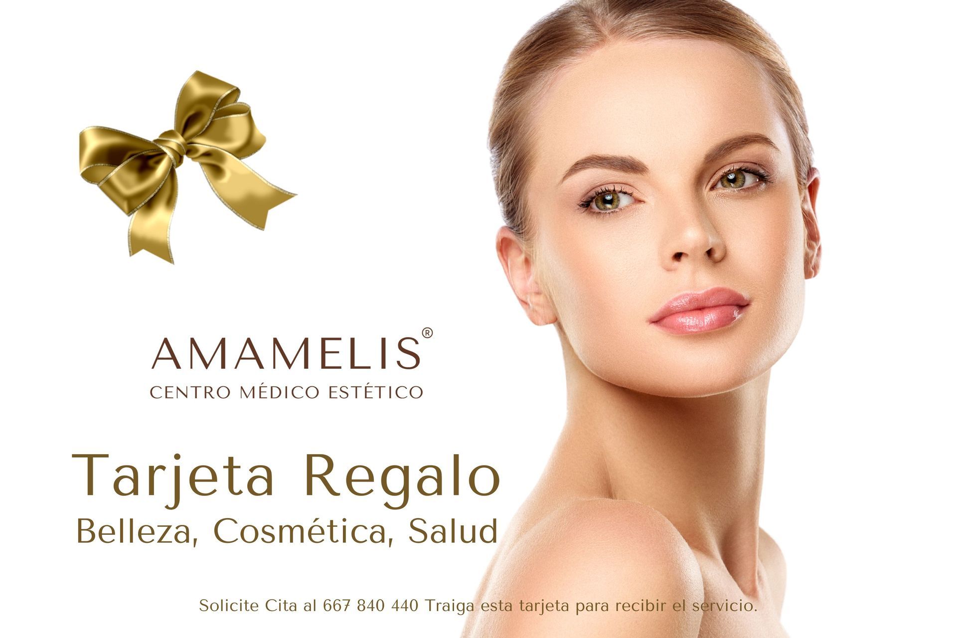 Tarjeta Regalo Amamelis Centro Médico Estético