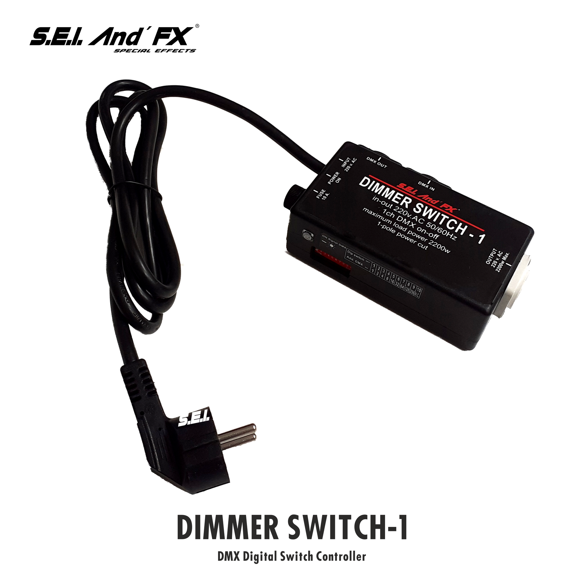 DMMER SWITCH-1
DMX Digita Switch Controller