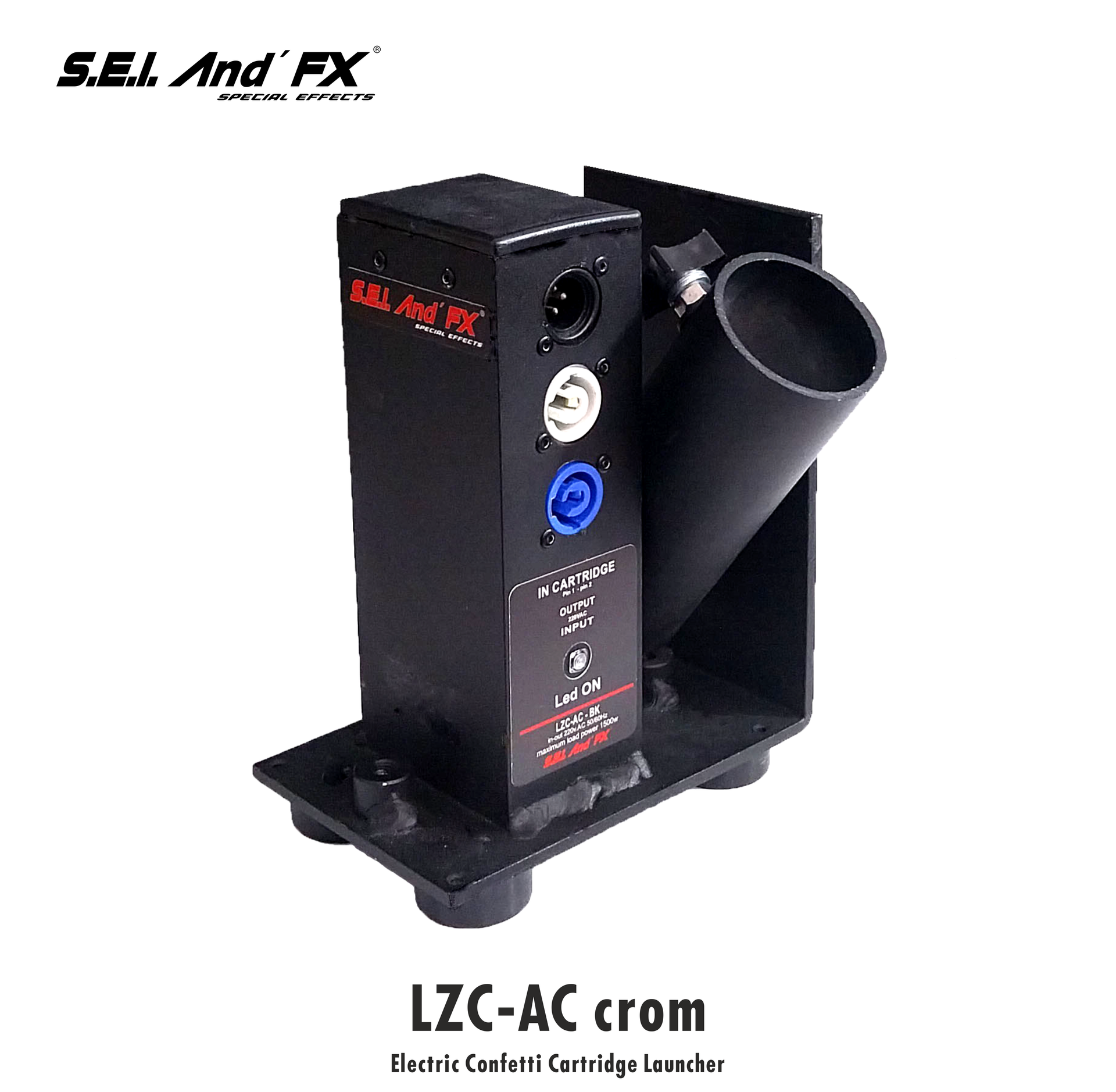 LZC-AC crom
Electric Confetti Cartridge Launcher