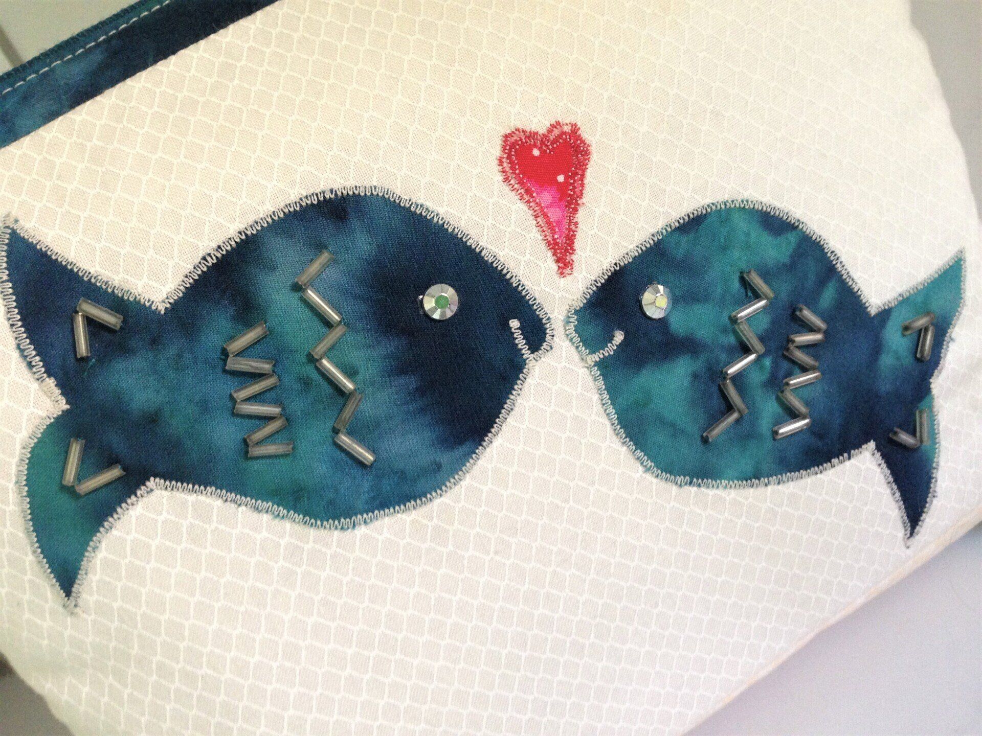 kosmetiktasche make up tasche beautybag handgemacht