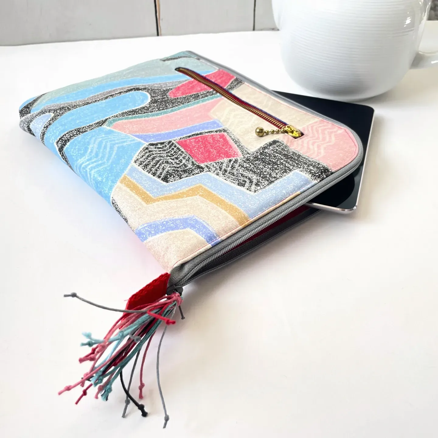 hochwertige Tablet-tasche aus stoff