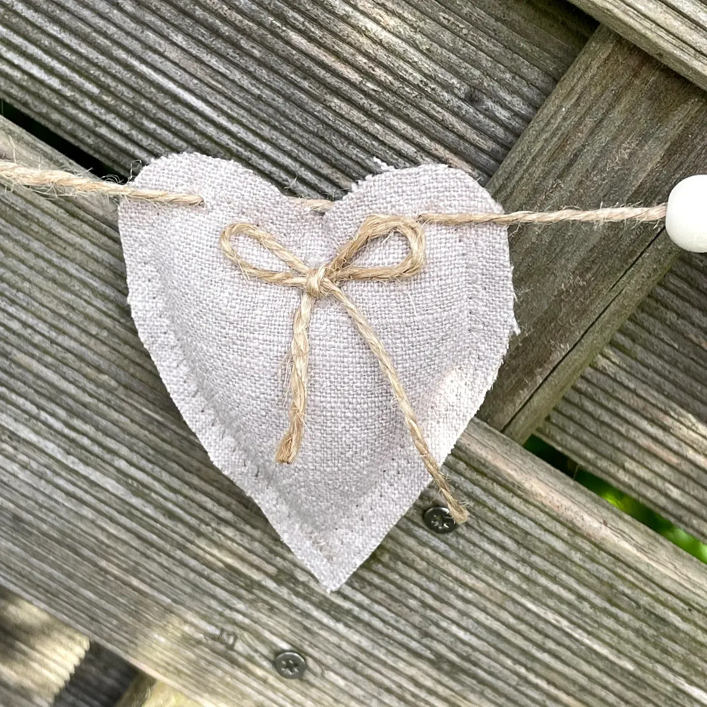 Herzanhaenger Dekoherz zum haengen DIY