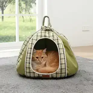 Schlafplatz für Katzen Kuschelplatz Schlafhöhle Katzen Hunde exklusives Design