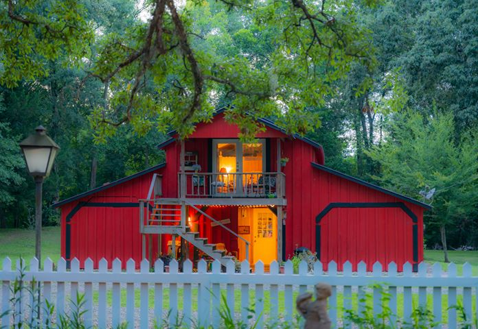 Barn Loft and the Precious Past at Dusk in Cajun Country