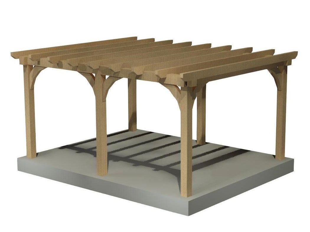 Oak Framed Pergola